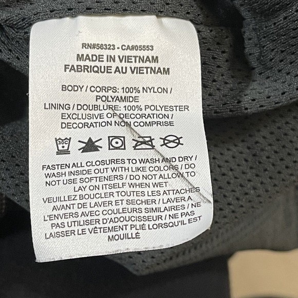 Nike Sportswear Hooded Woven Men's Jacket Anthracite Black Size S  Ar1869-060 - Picture 9 of 11